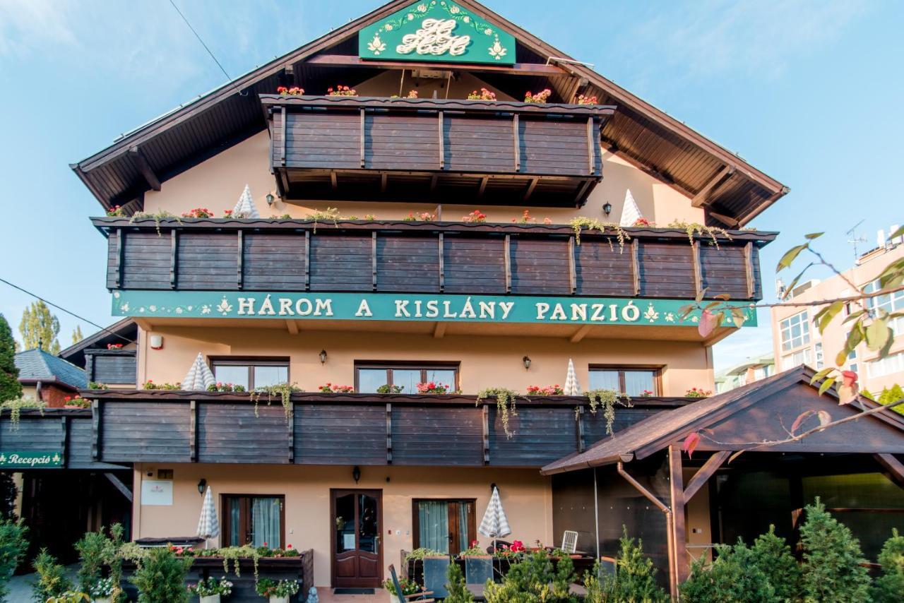 Harom A Kislany Panzio Hotel Hévíz Exterior foto